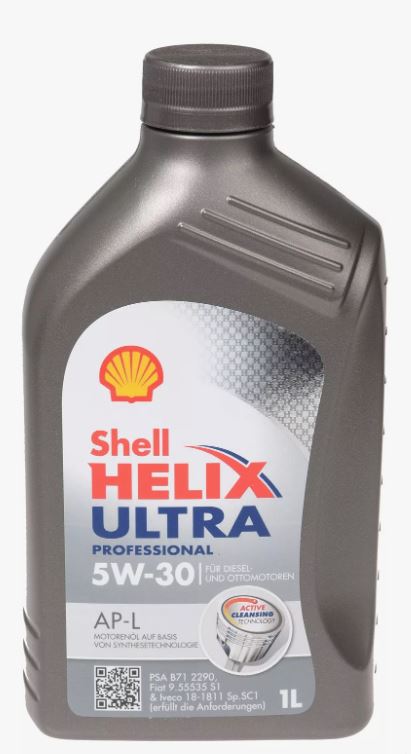 

Масло SHELL 5W30 HELIX ULTRA PROFESSIONAL AR-L RN17 1л син