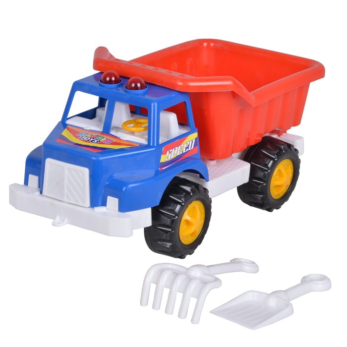 фото Автомобиль «самосвал mini 2002», песочный набор, микс zarrin toys