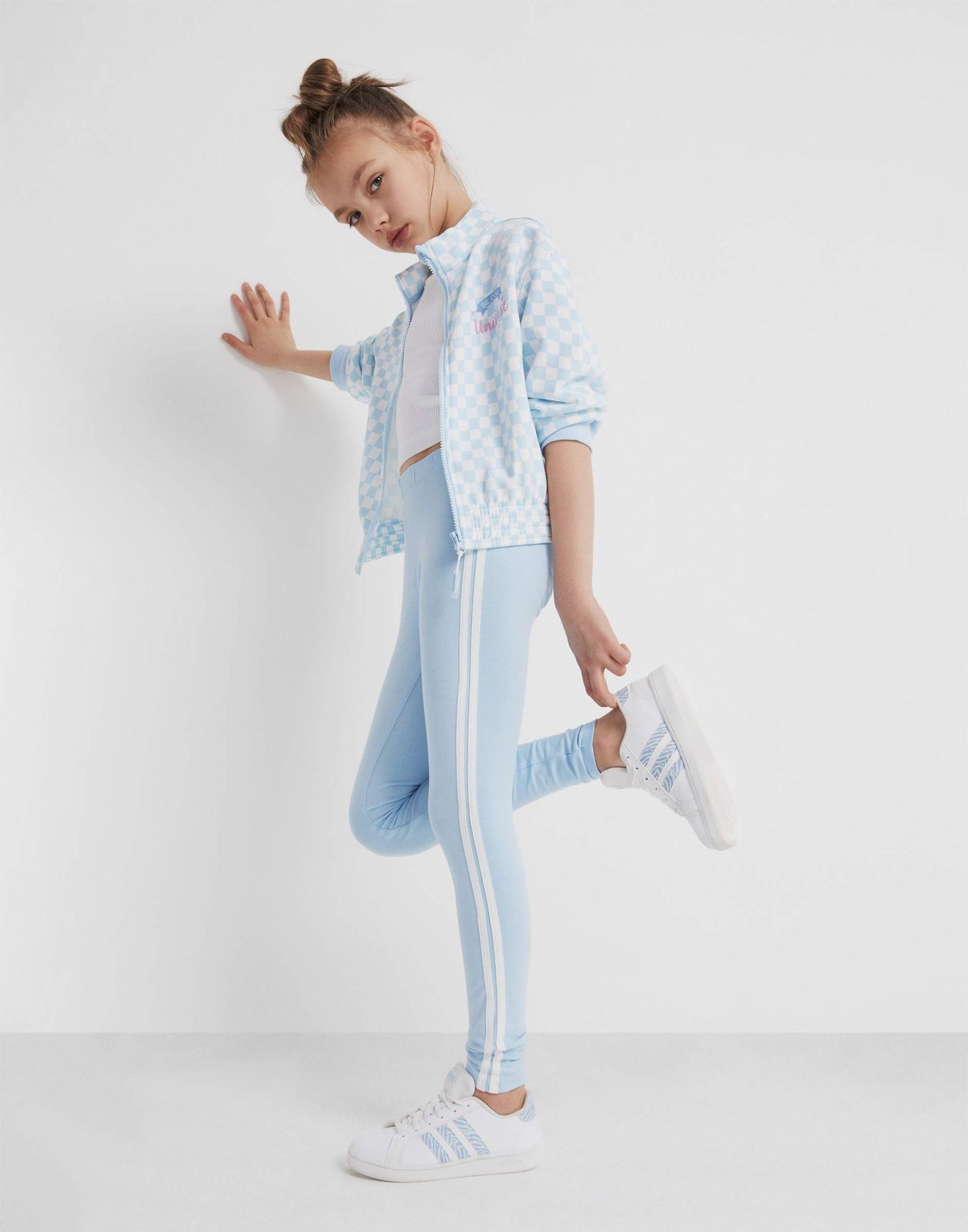 

Легинсы для девочки Gloria Jeans GLG000029 светло-синий 4-6л/116, GLG000029