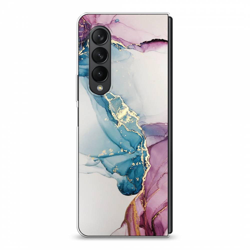 

Чехол на Samsung Galaxy Z Fold 3 "Розовые разводы рисунок", 2103650-3