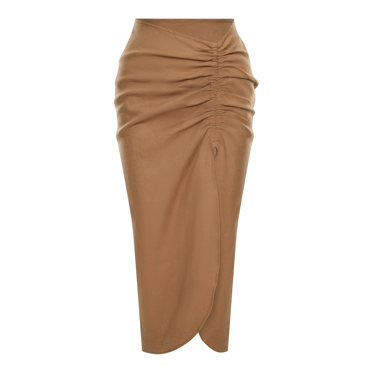 

Юбка женская Aksentie 55691 бежевая S, Бежевый, 55691