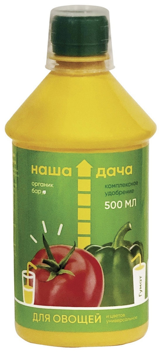 

Удобрение для овощей и цветов Наша Дача 500 мл