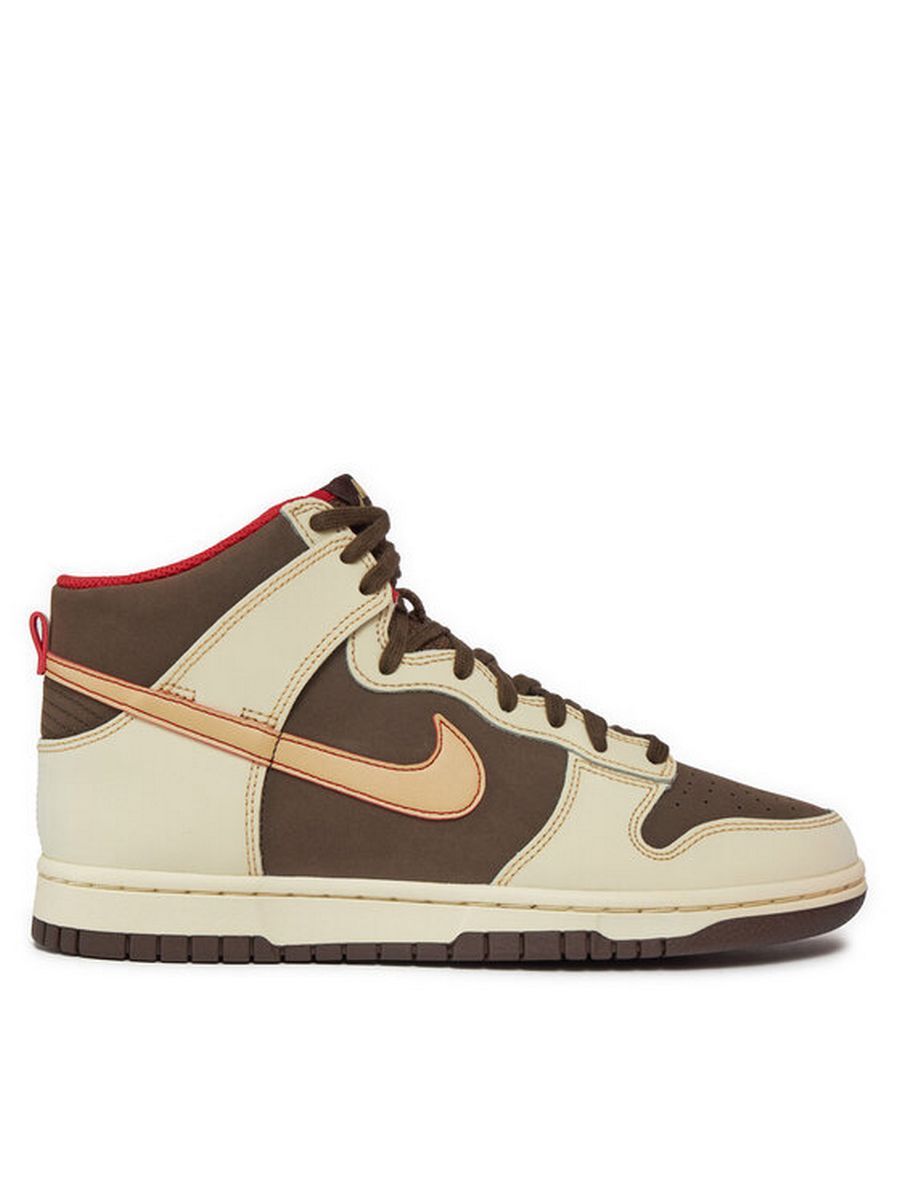 

Кеды мужские Nike Dunk Hi Retro Se FB8892-200 коричневые 42 EU, Коричневый, Dunk Hi Retro Se FB8892-200