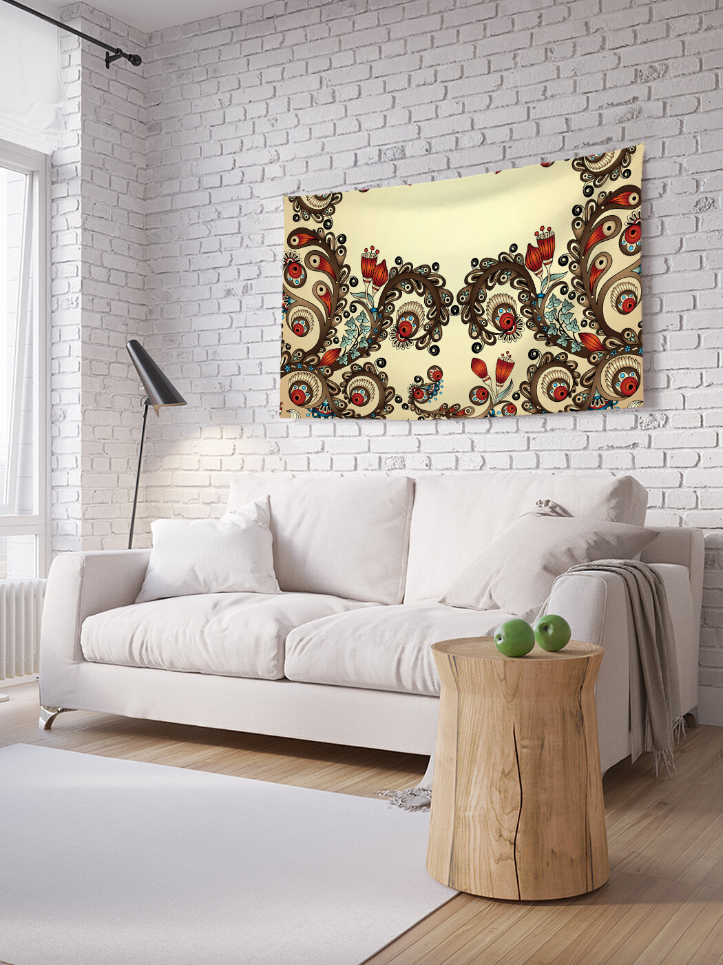 

Горизонтальное фотопанно JoyArty Завиточная преграда, из ткани, 100х150 см