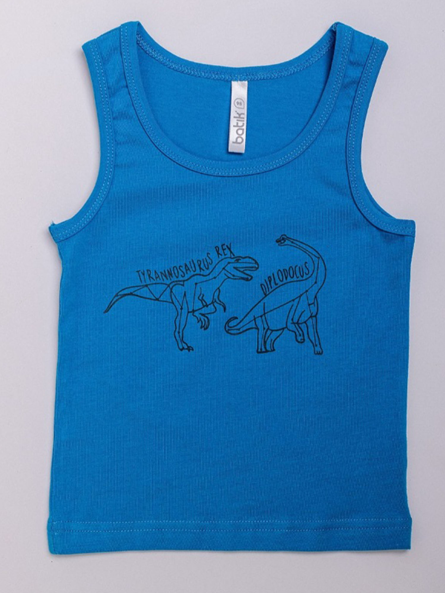 Майка для мальчика (008_НБЛ23) Batik цв. синий 116р.