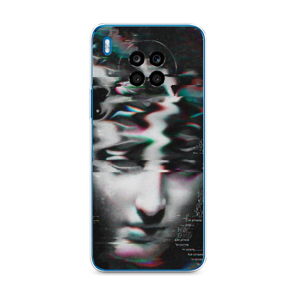 

Чехол Awog на Honor 50 Lite "Glitch Art", Серый, 6106450-9