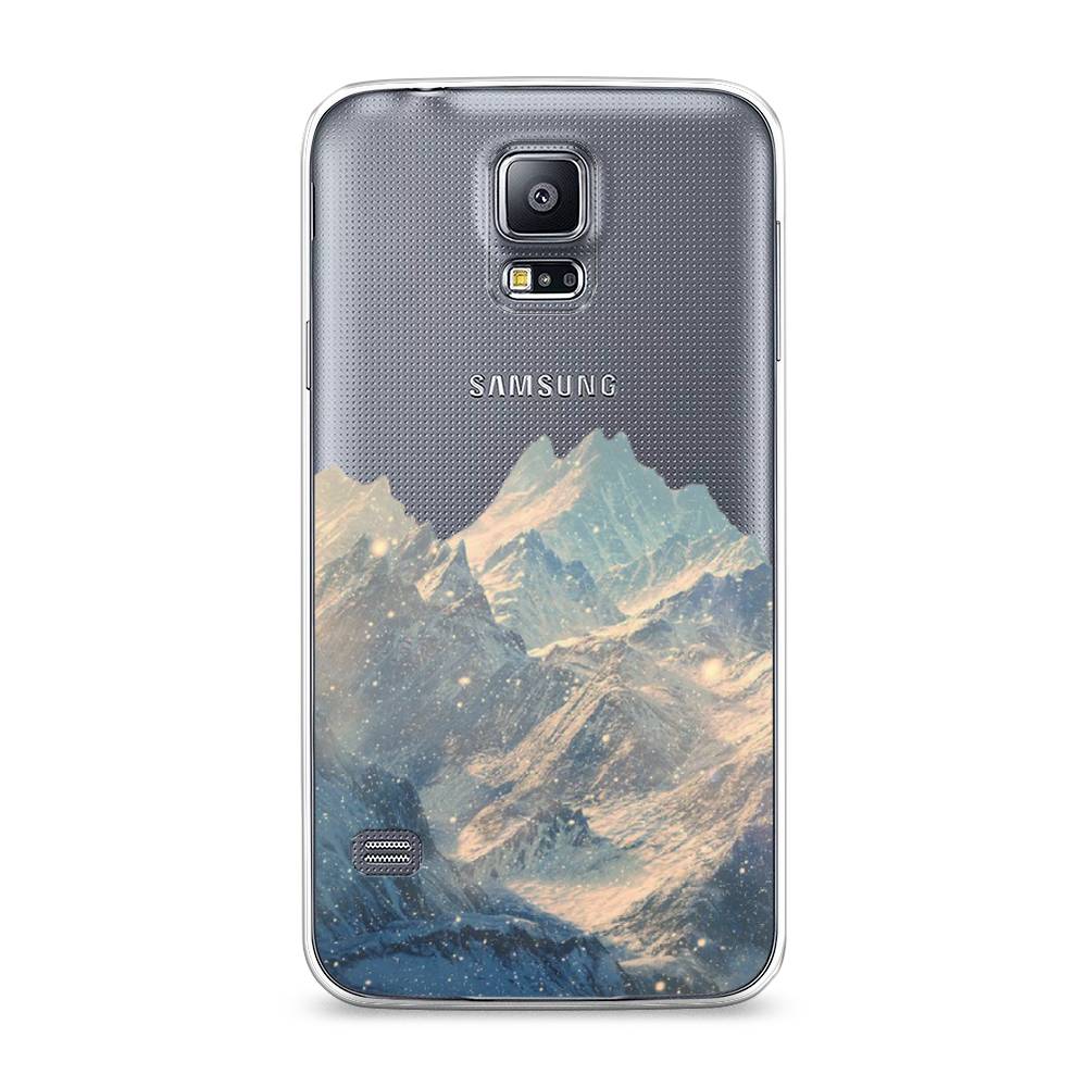 

Чехол Awog на Samsung Galaxy S5 "Горы арт 2", Серый, 24150-10