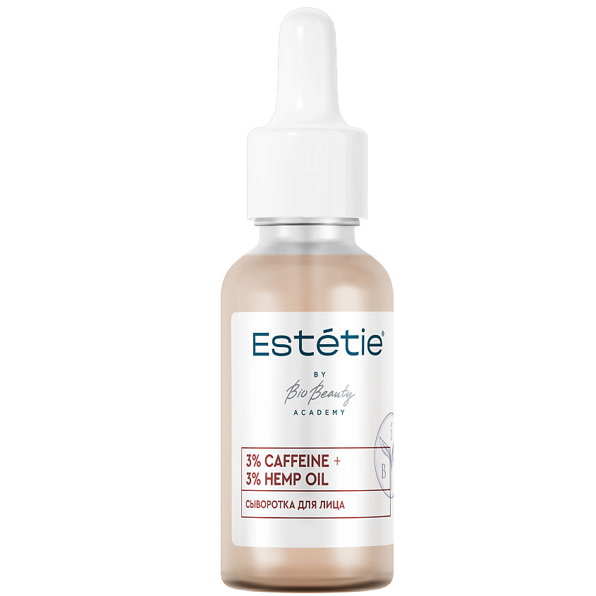 

Сыворотка для лица Estetie 3% Caffeine + 3% Hemp oil от темных кругов 57 мл