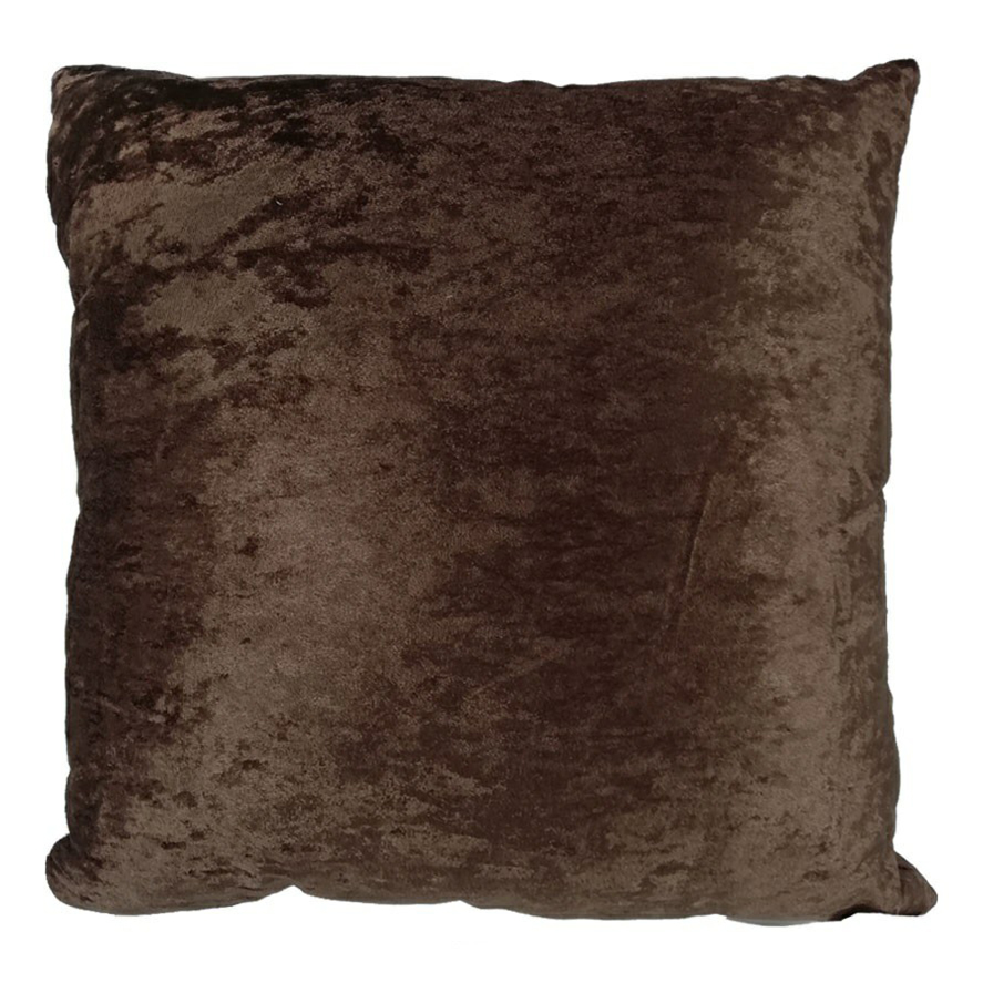 

Подушка Save&Soft 45x45 см полиэстер шоколадная, Коричневый