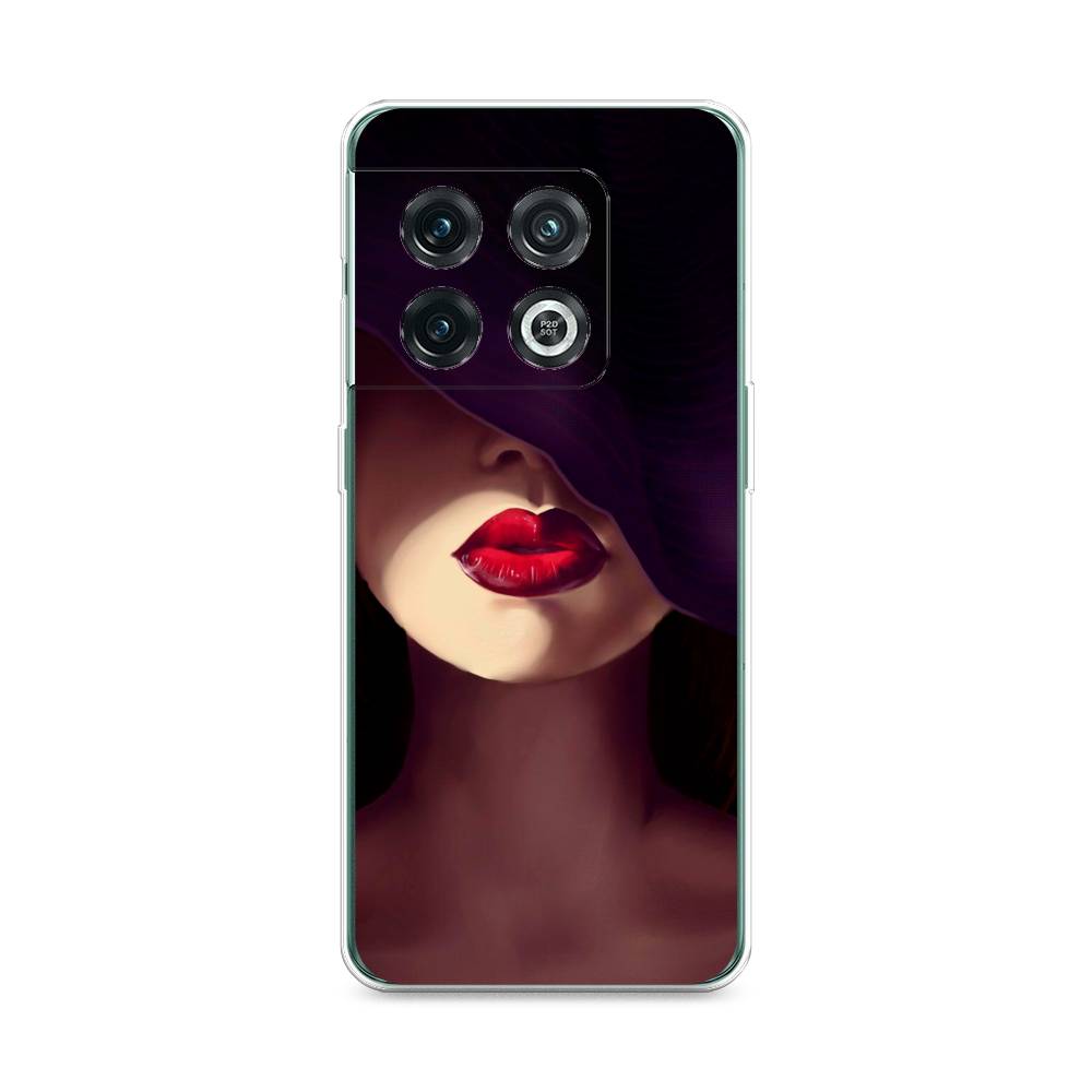 

Чехол Awog на OnePlus 10 Pro / ВанПлас 10 Pro "Красные губы", Черный;бежевый;красный, 152150-7
