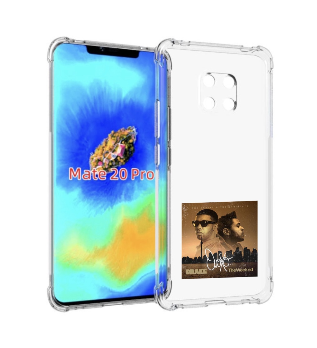 

Чехол MyPads Drake & The Weeknd - OVOXO для Huawei Mate 20 Pro/Mate 20 RS 6.39, Прозрачный, Tocco