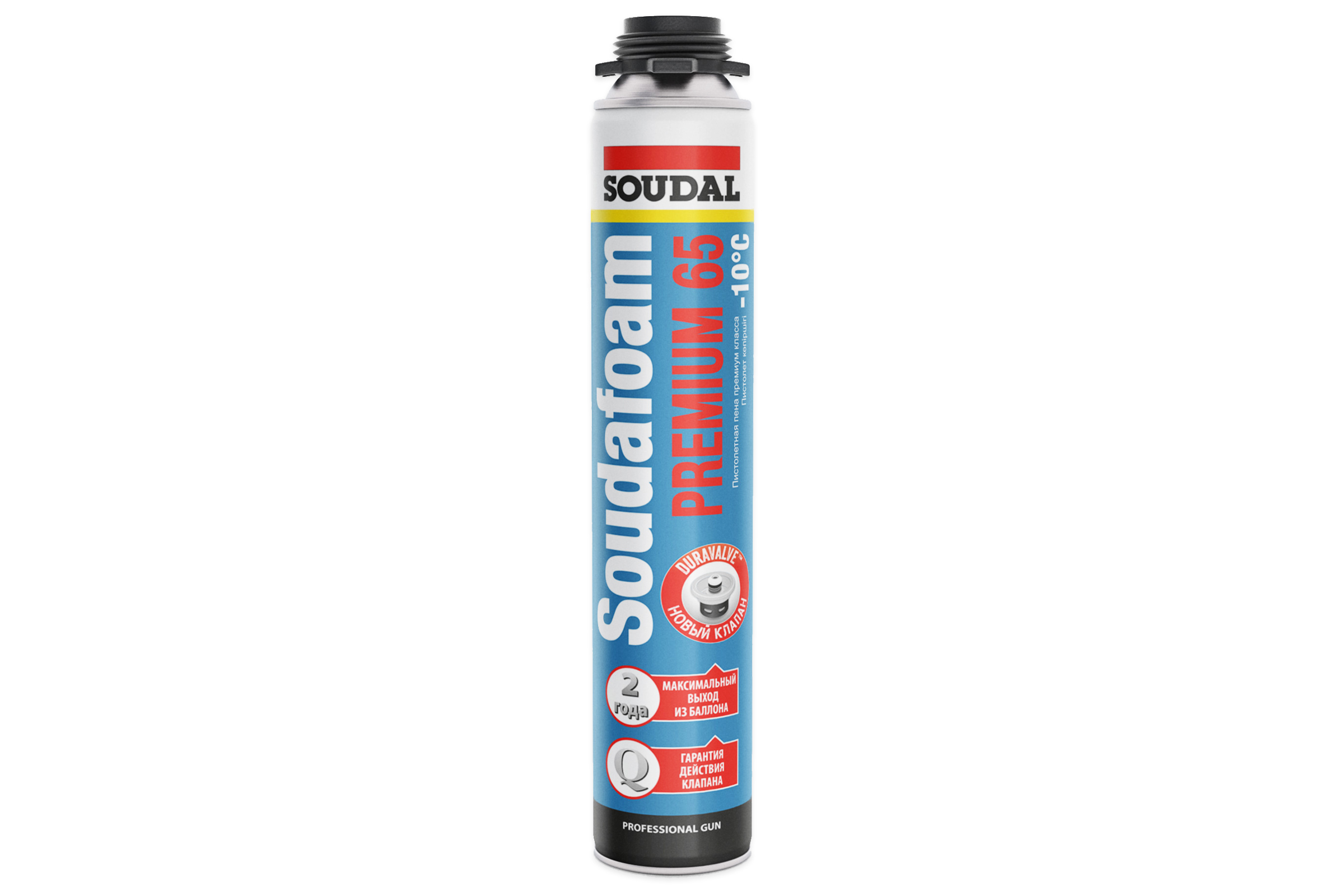 Зимняя монтажная пена Soudal Soudafoam Premium 65 профессиональная 820мл