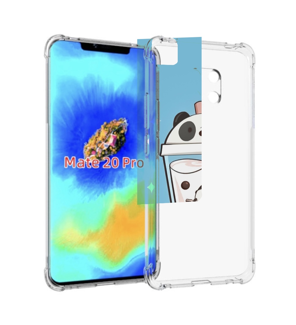 

Чехол MyPads Bubble tea для Huawei Mate 20 Pro/Mate 20 RS 6.39, Прозрачный, Tocco