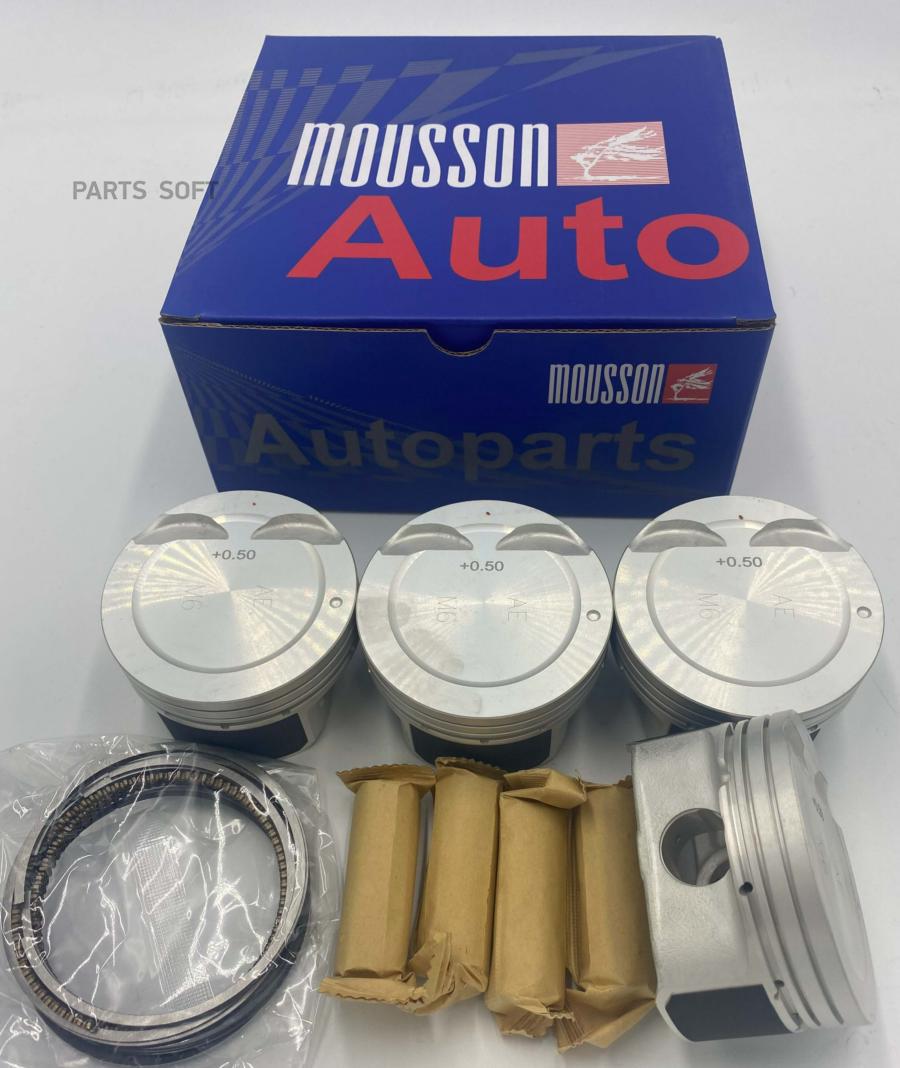 MOUSSON SPRG4FC050 Поршень ДВС Mousson SPRG4FC050 050 Поршенькольца 050 комплект 1цил G 19800₽