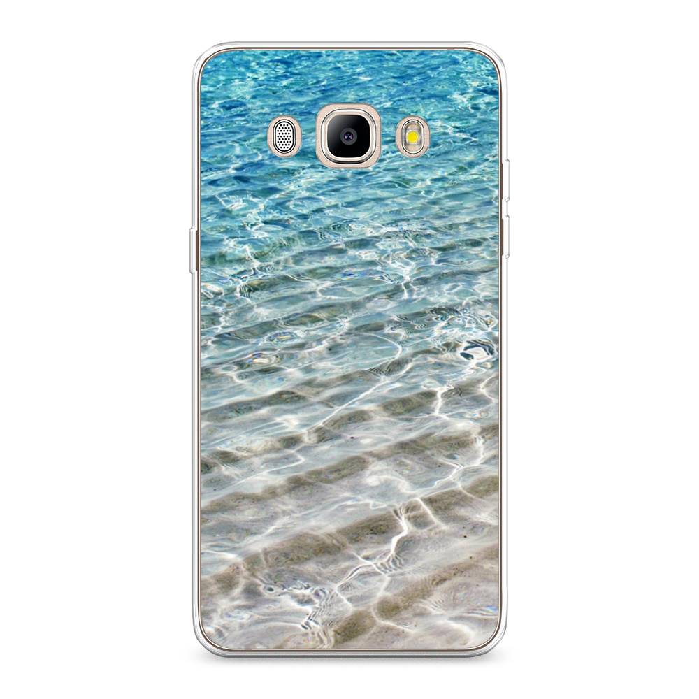 

Чехол Awog на Samsung Galaxy J5 2016 / Самсунг J5 2016 "Волны 10", Голубой, 22750-4