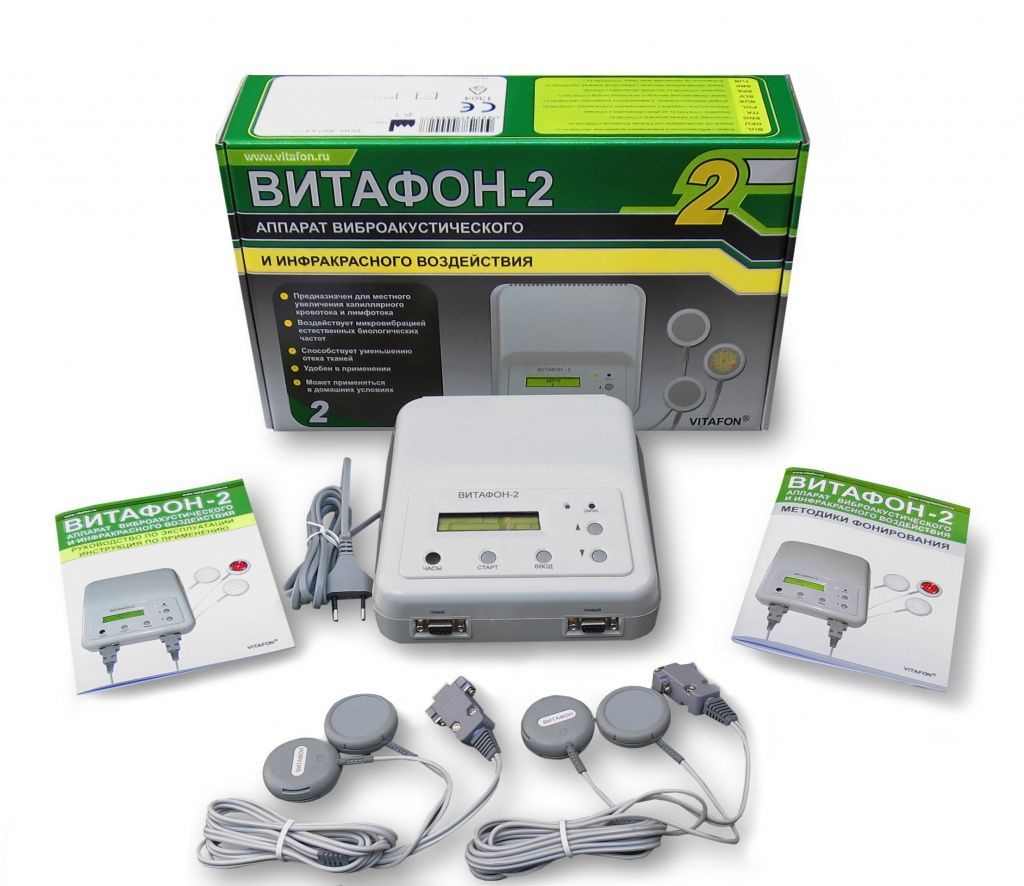 

Терапевтический аппарат Витафон 2 виброакустический комплект, 2