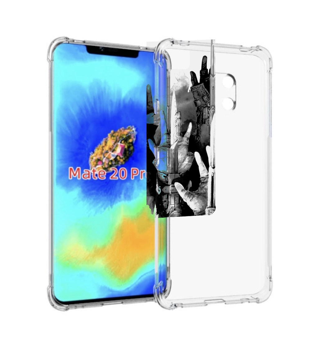 

Чехол MyPads Assassin's Creed скрытый клинок для Huawei Mate 20 Pro/Mate 20 RS 6.39, Прозрачный, Tocco