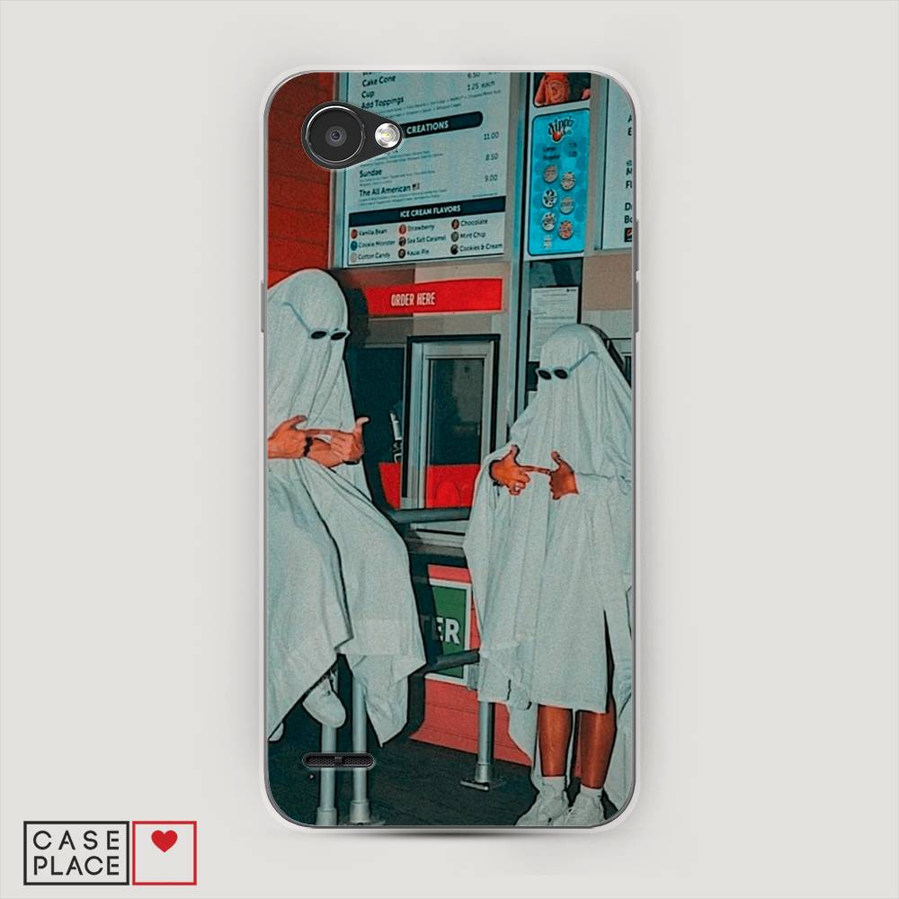 

Чехол Awog на LG Q6 "Chillin Killin", Красный, 83150-9