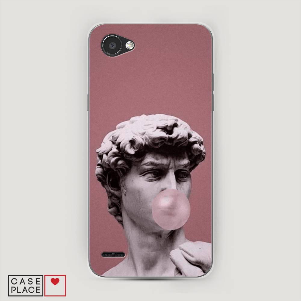 

Чехол Awog на LG Q6 "Modern David", Синий, 83150-9