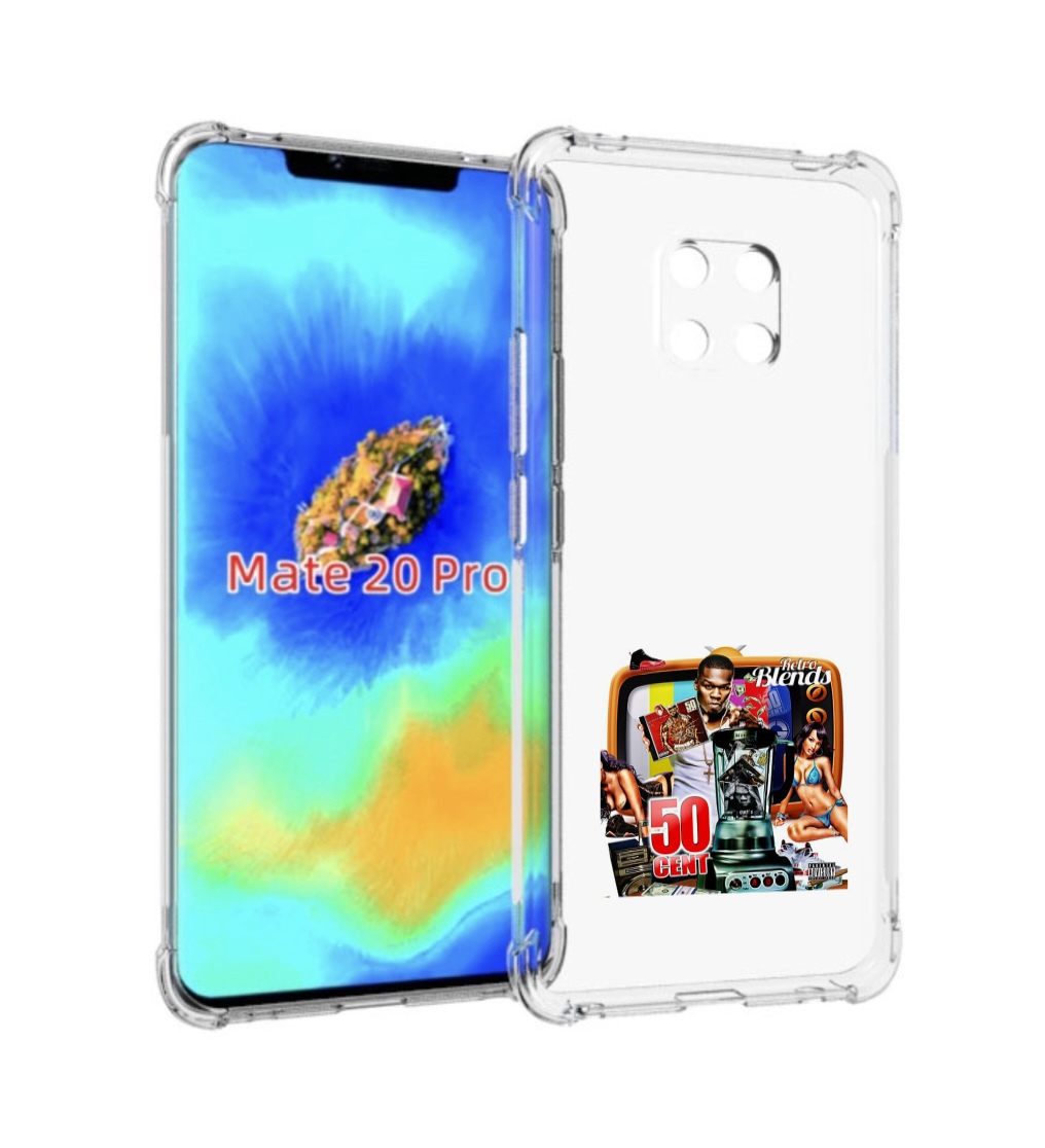 

Чехол MyPads 50 Cent - Retro 50 Cent Blends для Huawei Mate 20 Pro/Mate 20 RS 6.39, Прозрачный, Tocco