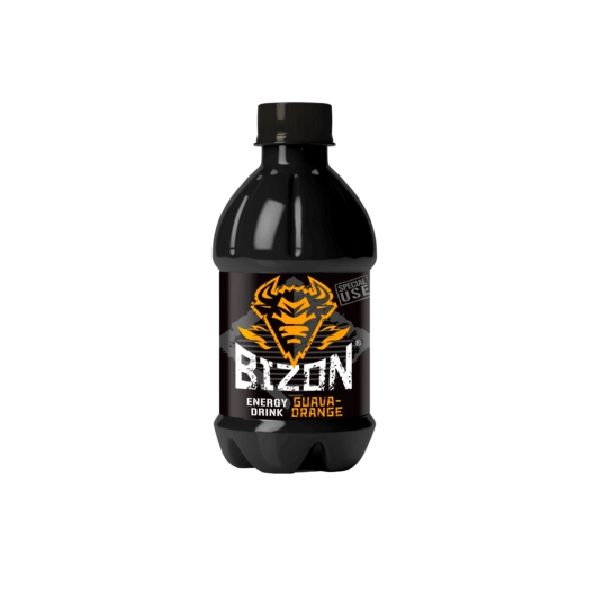 Энергетический напиток Bizon гуава-апельсин газированный безалкогольный 375 мл
