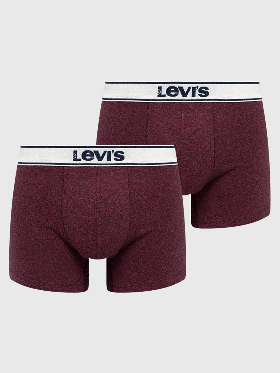 

Комплект трусов мужских Levi's 37149 бордовых 2XL, 37149