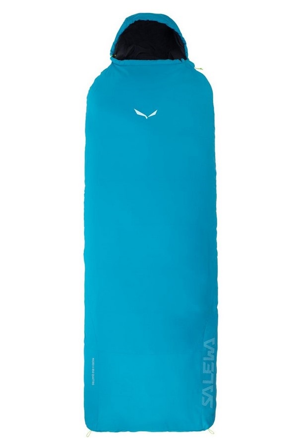 фото Спальный мешок salewa micro ii 850 quattro blue danube, левый