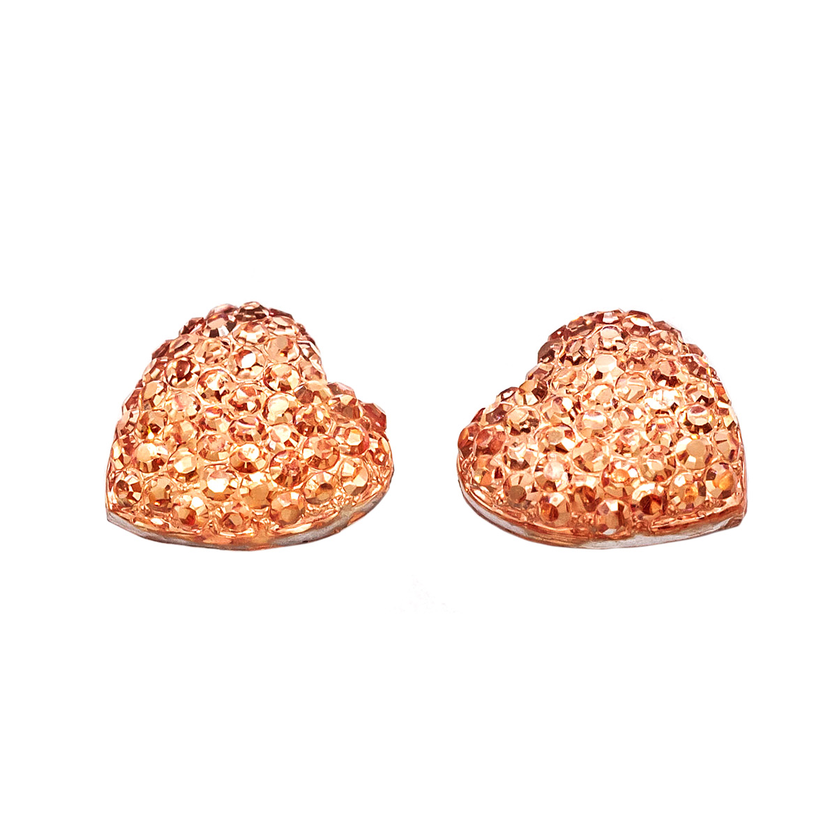 

Украшение. Сердечки, 2 шт (персиковый)