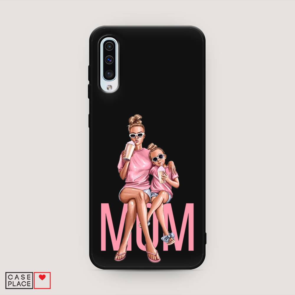 фото Матовый силиконовый чехол "lovely mom" на samsung galaxy a30s awog