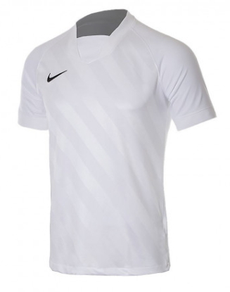 

Футболка мужская Nike NK DRY CHALNG III JSY SS белая L US, NK DRY CHALNG III JSY SS