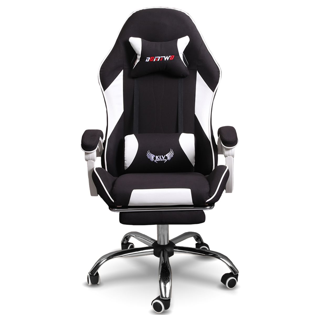 Игровое геймерское кресло Stullio 114 ткань черный