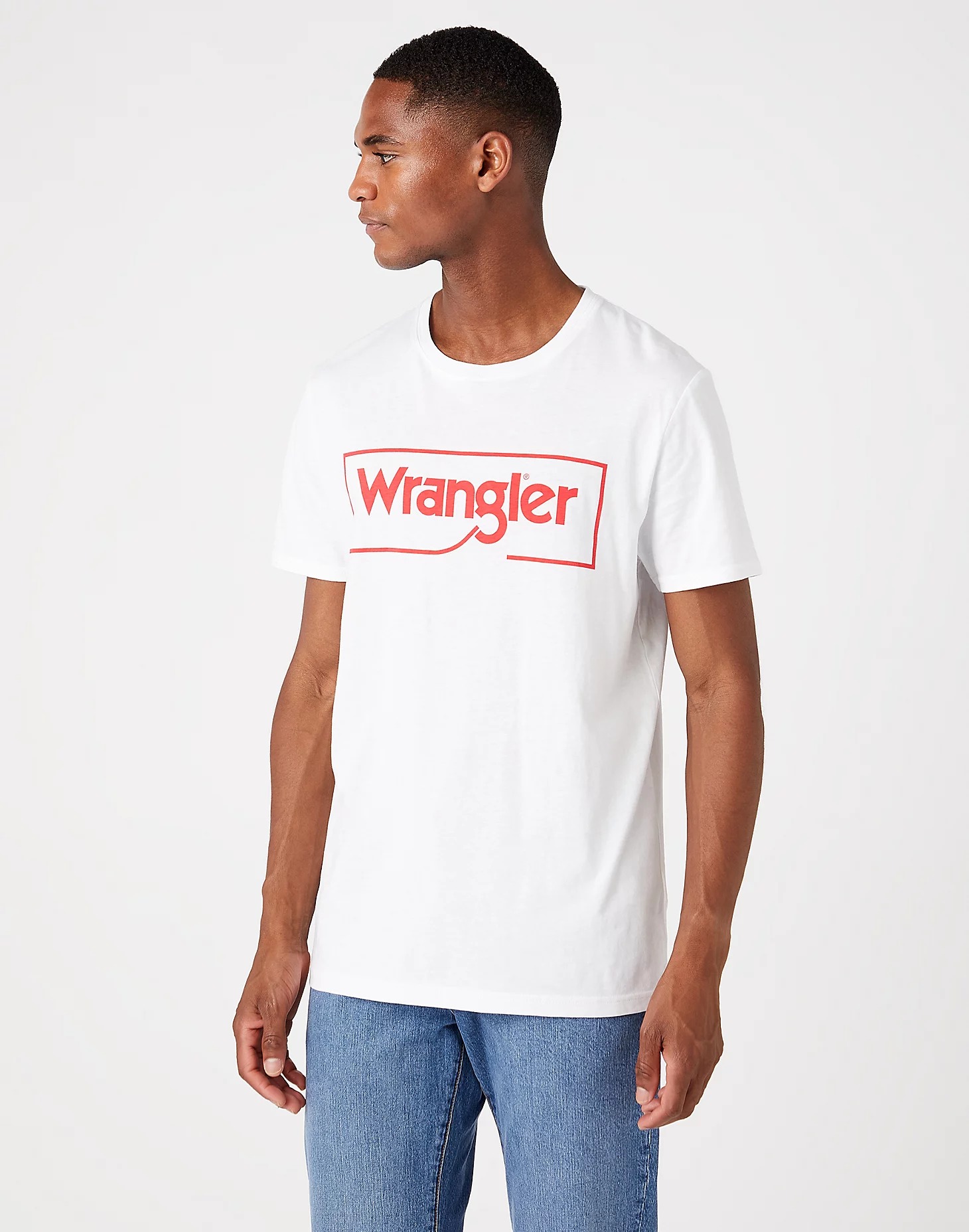 фото Футболка мужская wrangler w7h3d3 белая s