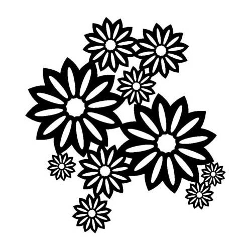 

Трафарет-силуэт Marabu 30*30см (006 дикие цветы)