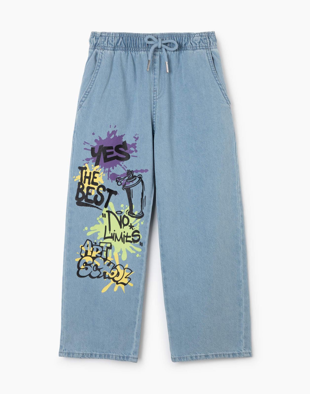 

Джинсы для мальчика Gloria Jeans BJN013684 лайт 4-5л/110, Голубой, BJN013684