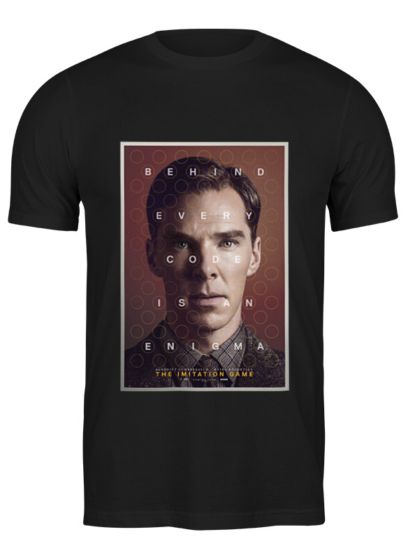 

Футболка мужская Printio Игра в имитацию (the imitation game) черная M, Черный, Игра в имитацию (the imitation game)