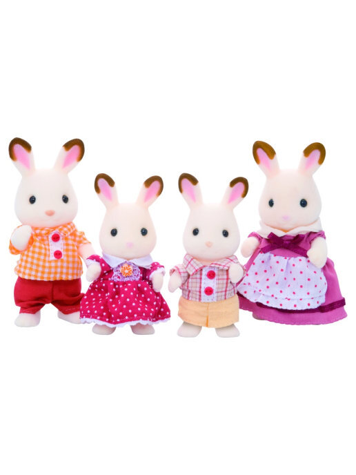 фото Набор фигурок sylvanian families сильваниан фэмили семья шоколадных кроликов, ep06617