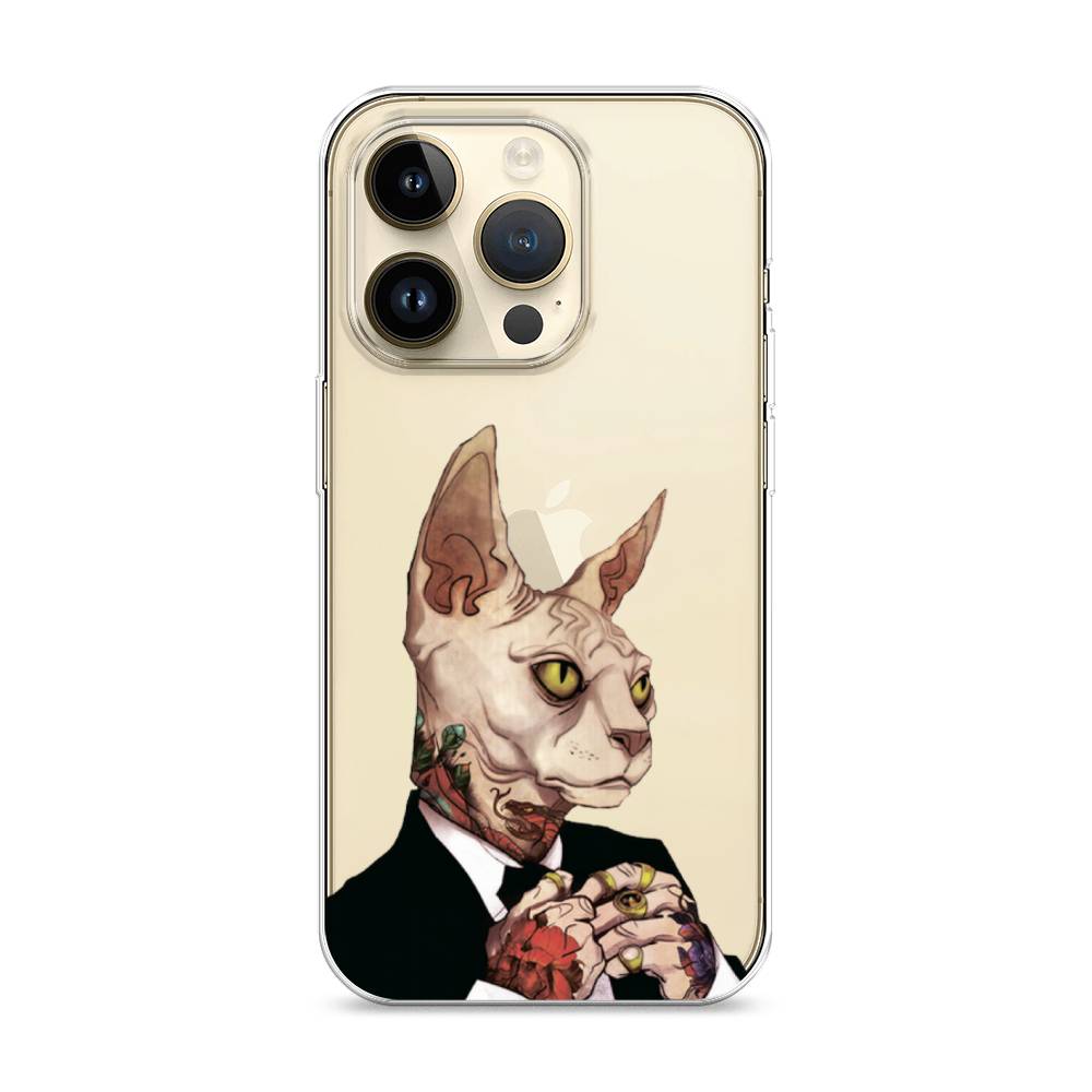 

Чехол Awog на Apple iPhone 14 Pro / Айфон 14 Pro "Татуированный сфинкс", 15250-7