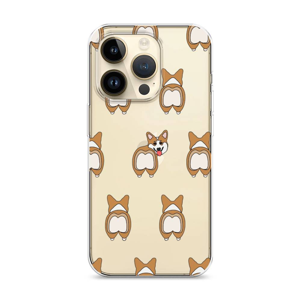

Чехол Awog на Apple iPhone 14 Pro / Айфон 14 Pro "Милый корги фон", 15250-2