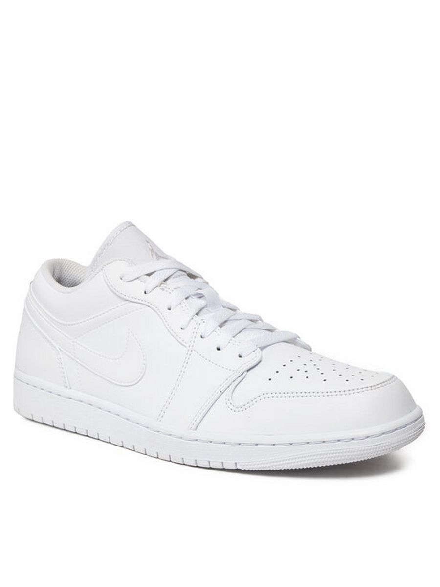 

Кеды мужские Nike Air Jordan 1 Low 553558 136 белые 47 EU, Белый, Air Jordan 1 Low 553558 136