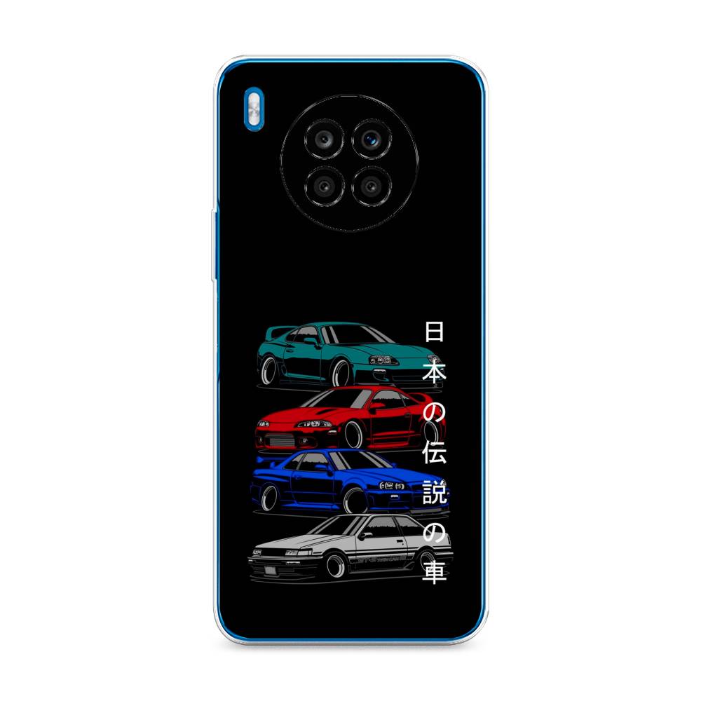 

Чехол Awog на Honor 50 Lite "JDM Legend cars", Зеленый;красный;синий, 6106450-5