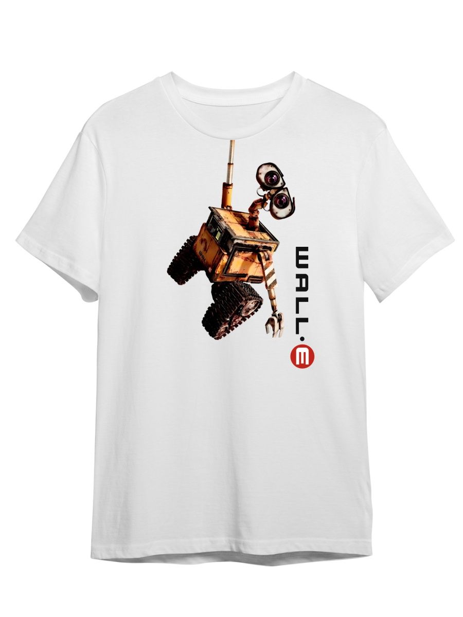 

Футболка унисекс СувенирShop Валли/WALL-E/Мультфильм 3 белая XL, Белый, "Валли/WALL-E/Мультфильм" 3