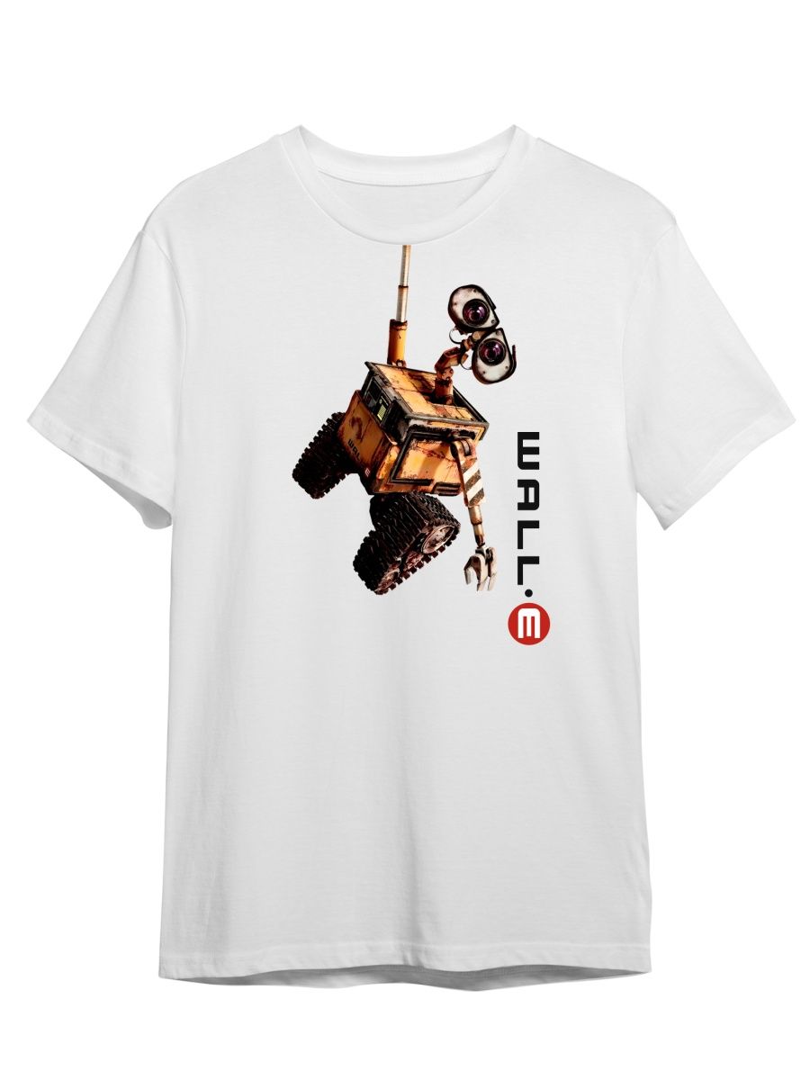 

Футболка унисекс СувенирShop Валли/WALL-E/Мультфильм 3 белая L, Белый, "Валли/WALL-E/Мультфильм" 3