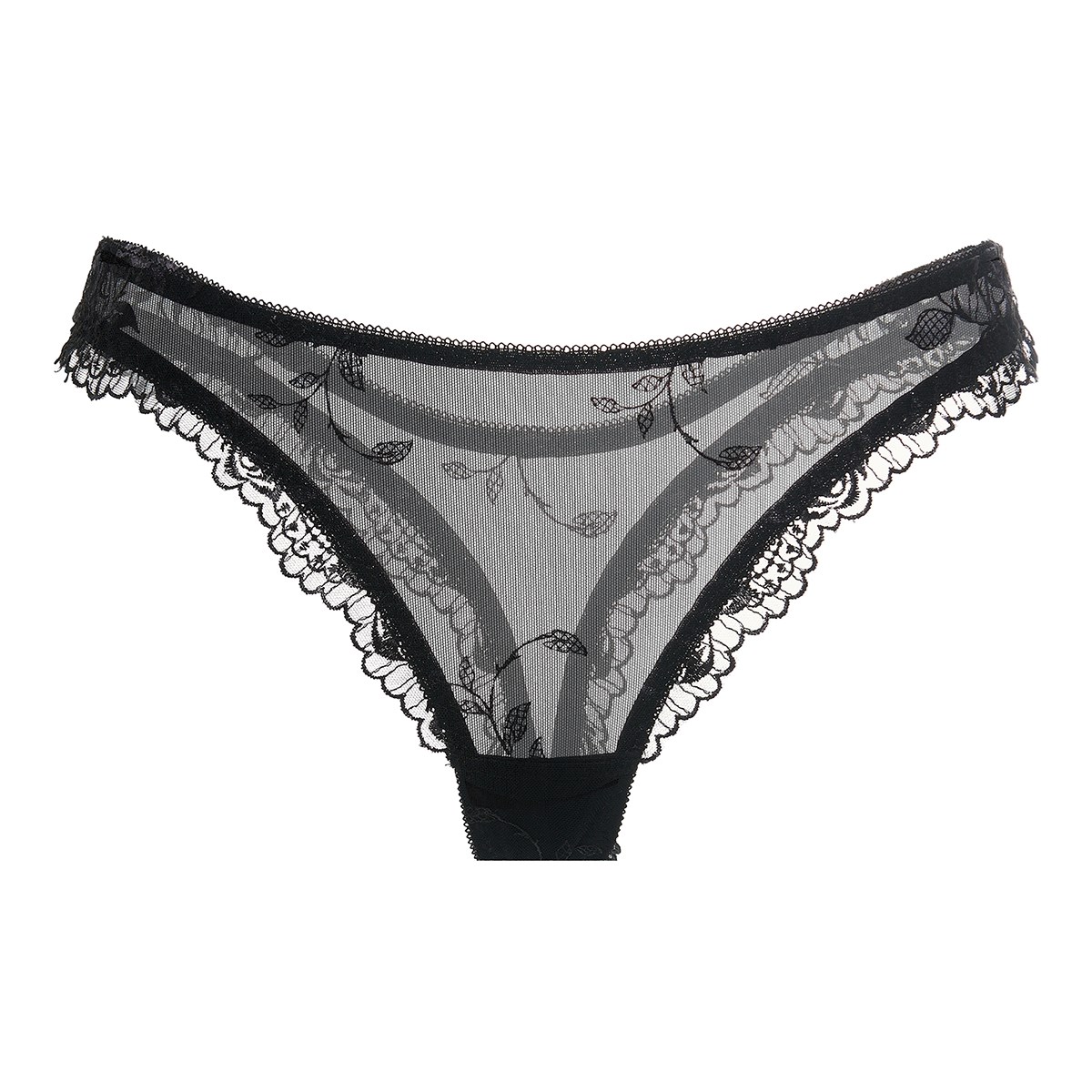 

Трусы женские Closer.Couture 52234 черные L, Черный, 52234