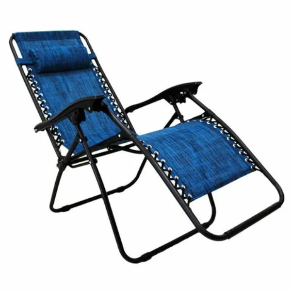 Кресло-шезлонг GreenGard 53 х 55 х 85 см синее