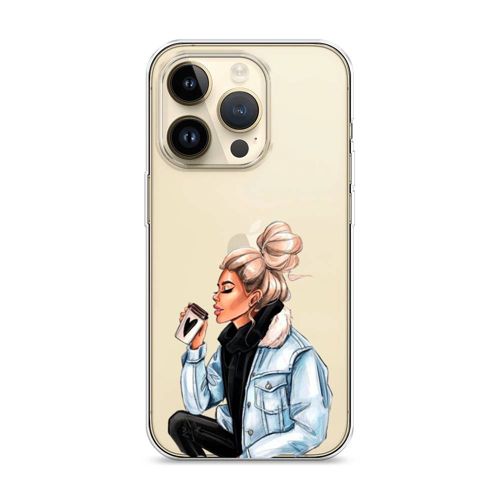 

Чехол Awog на Apple iPhone 14 Pro / Айфон 14 Pro "Cute girl", 15250-7