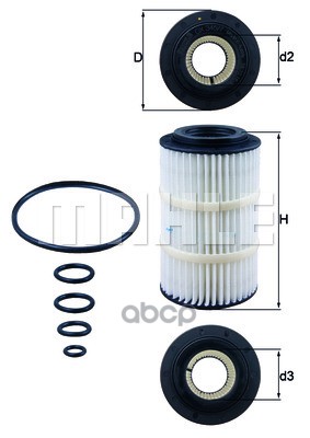 

Фильтр масляный Mercedes C-Class/C-Class T-Model/E-Class 96>14 KNECHT OX3457D