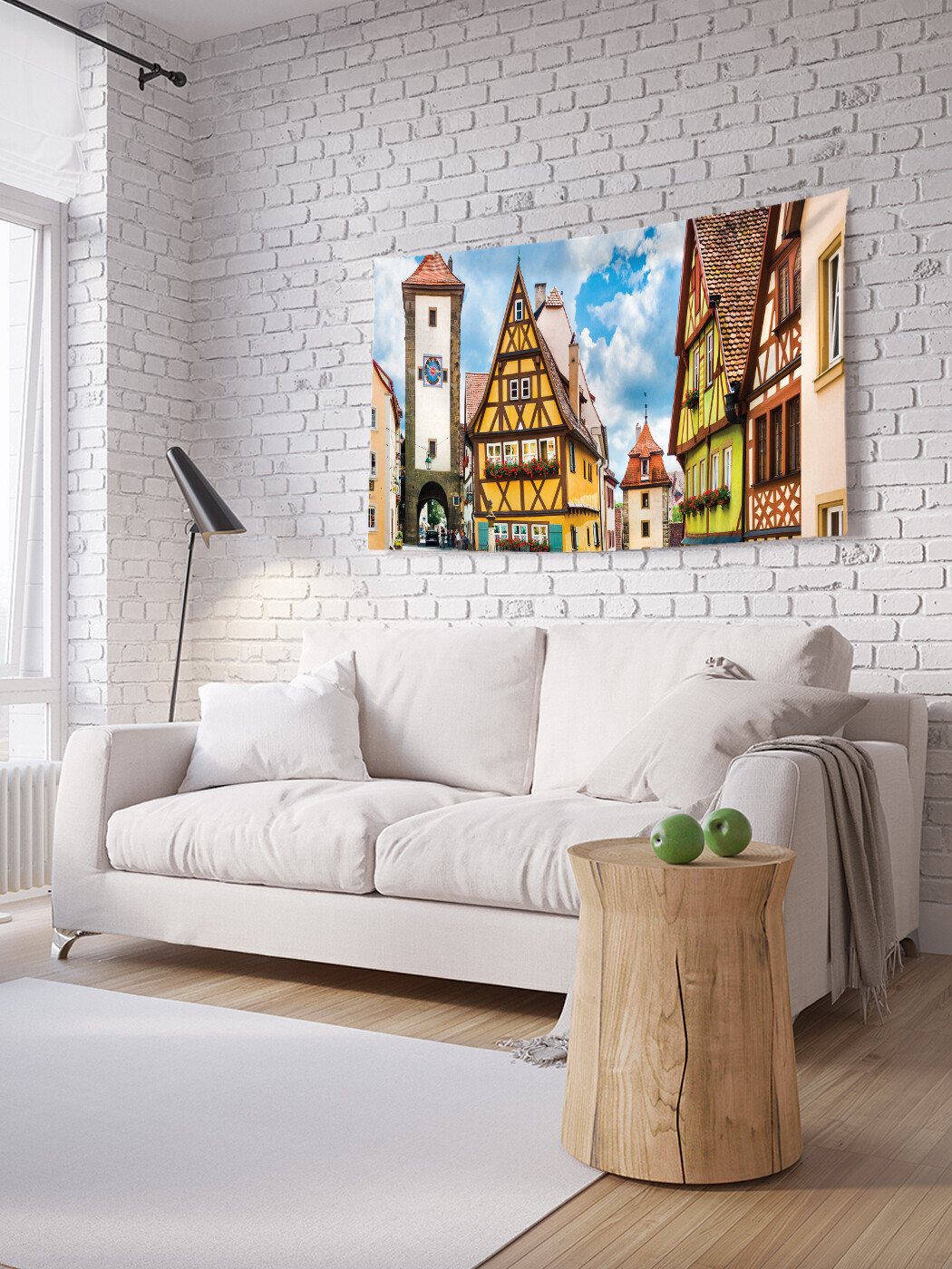 

Горизонтальное фотопанно JoyArty Архитектурный город, из ткани, 150х200 см