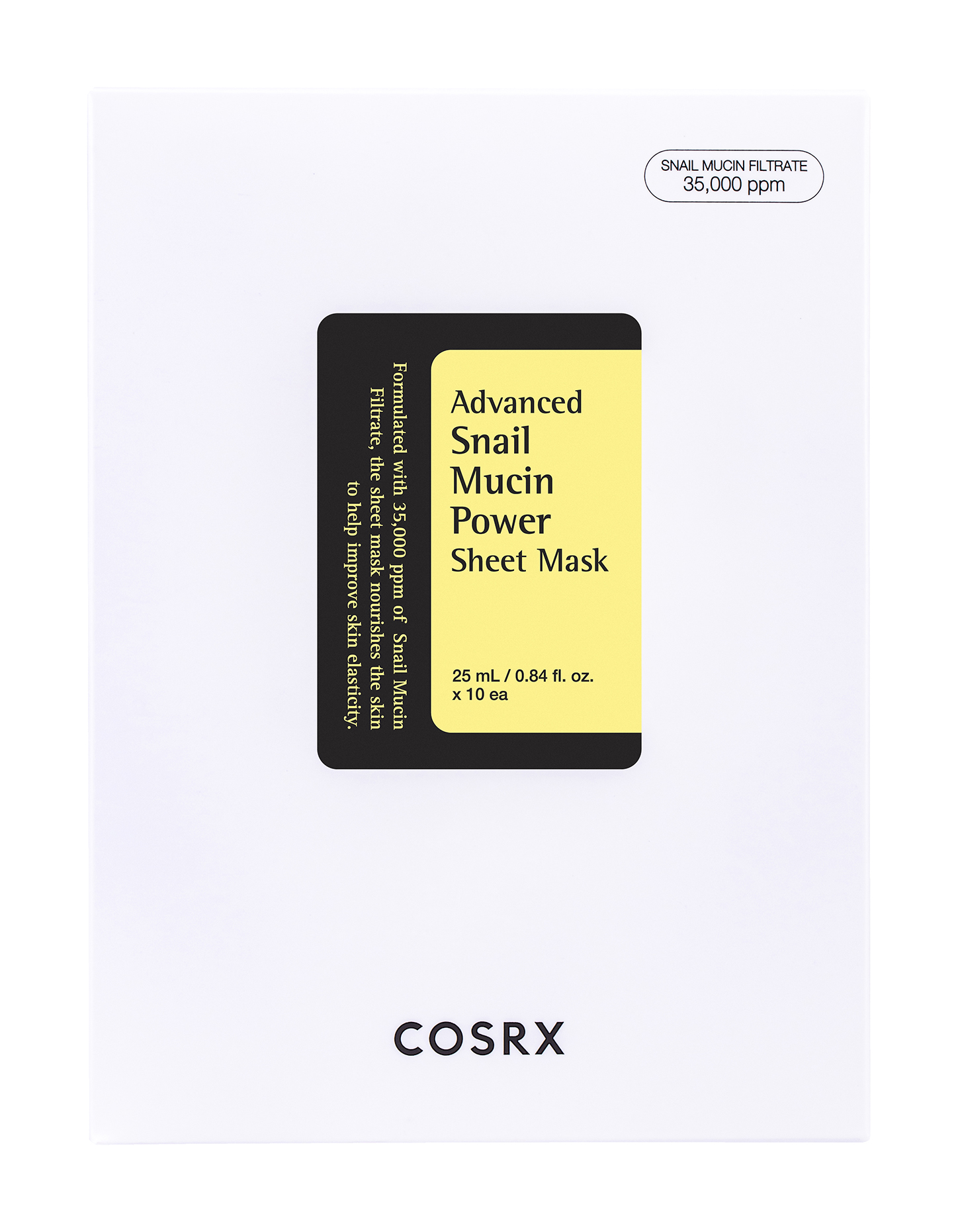

Маска Cosrx для лица Advanced Snail Mucin Power Essence Sheet Mask