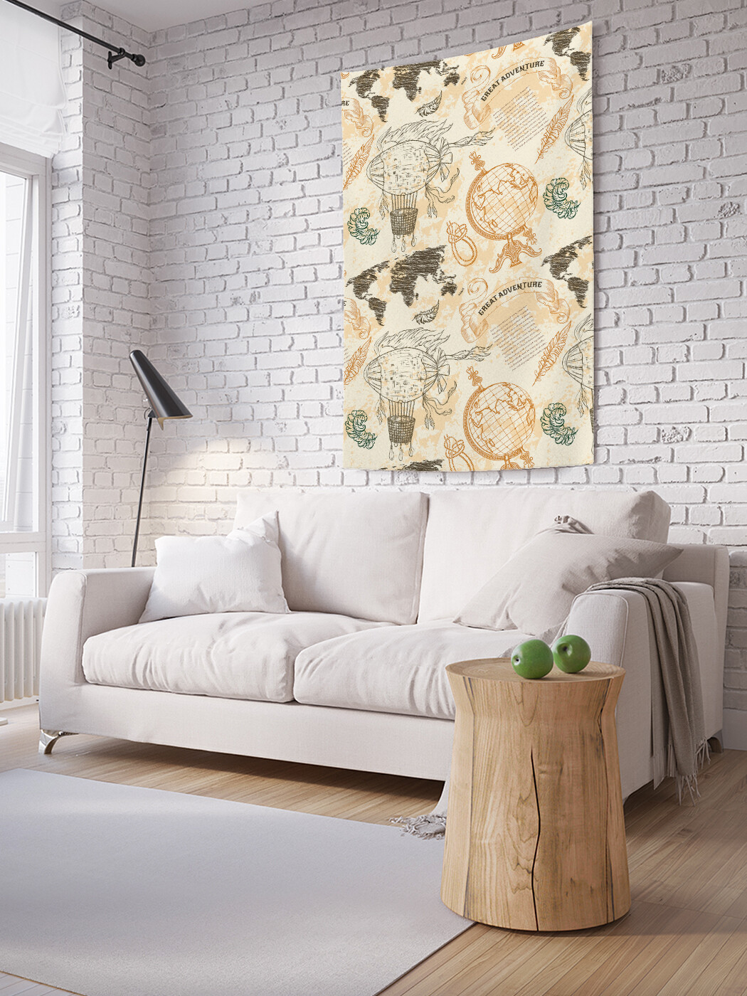 

Вертикальное фотопанно JoyArty Полезные исследования, из ткани, 100х150 см
