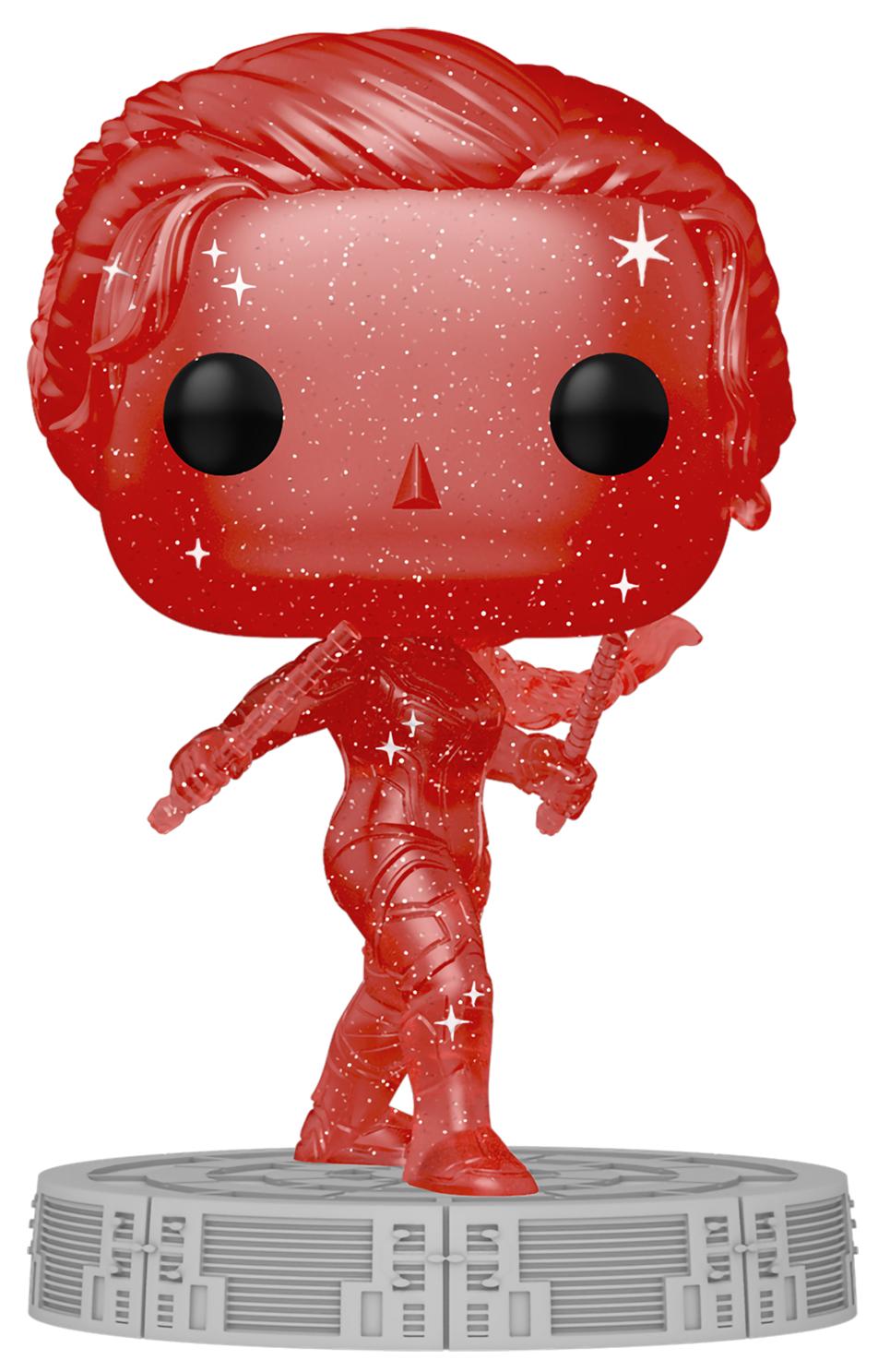 Фигурка Funko POP! Art Series Bobble: Чёрная Вдова Марвел: Сага Бесконечности 9,5 см